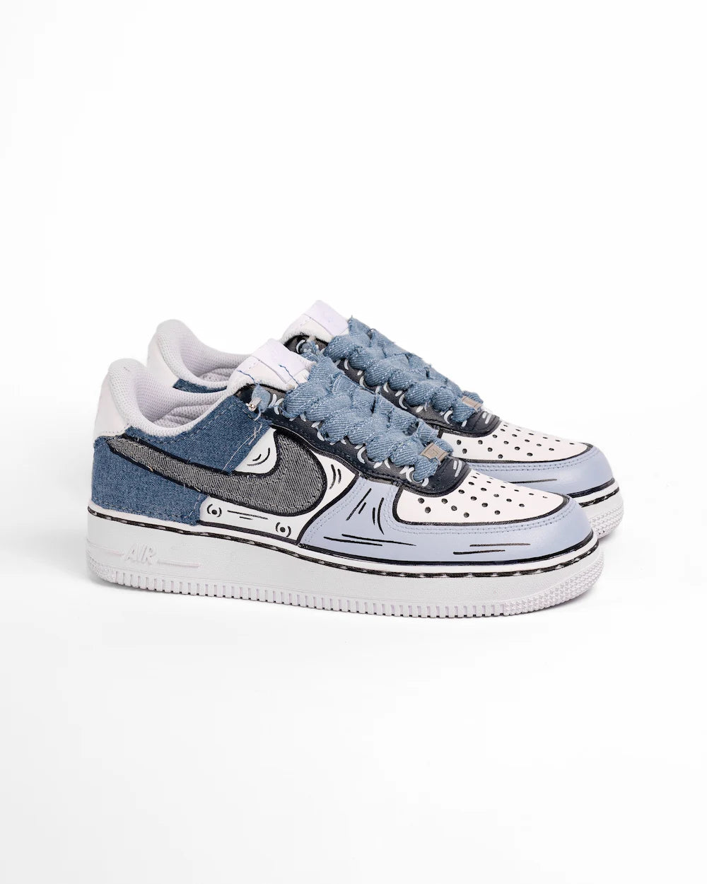 Nike Air Force 1 Comics Denim