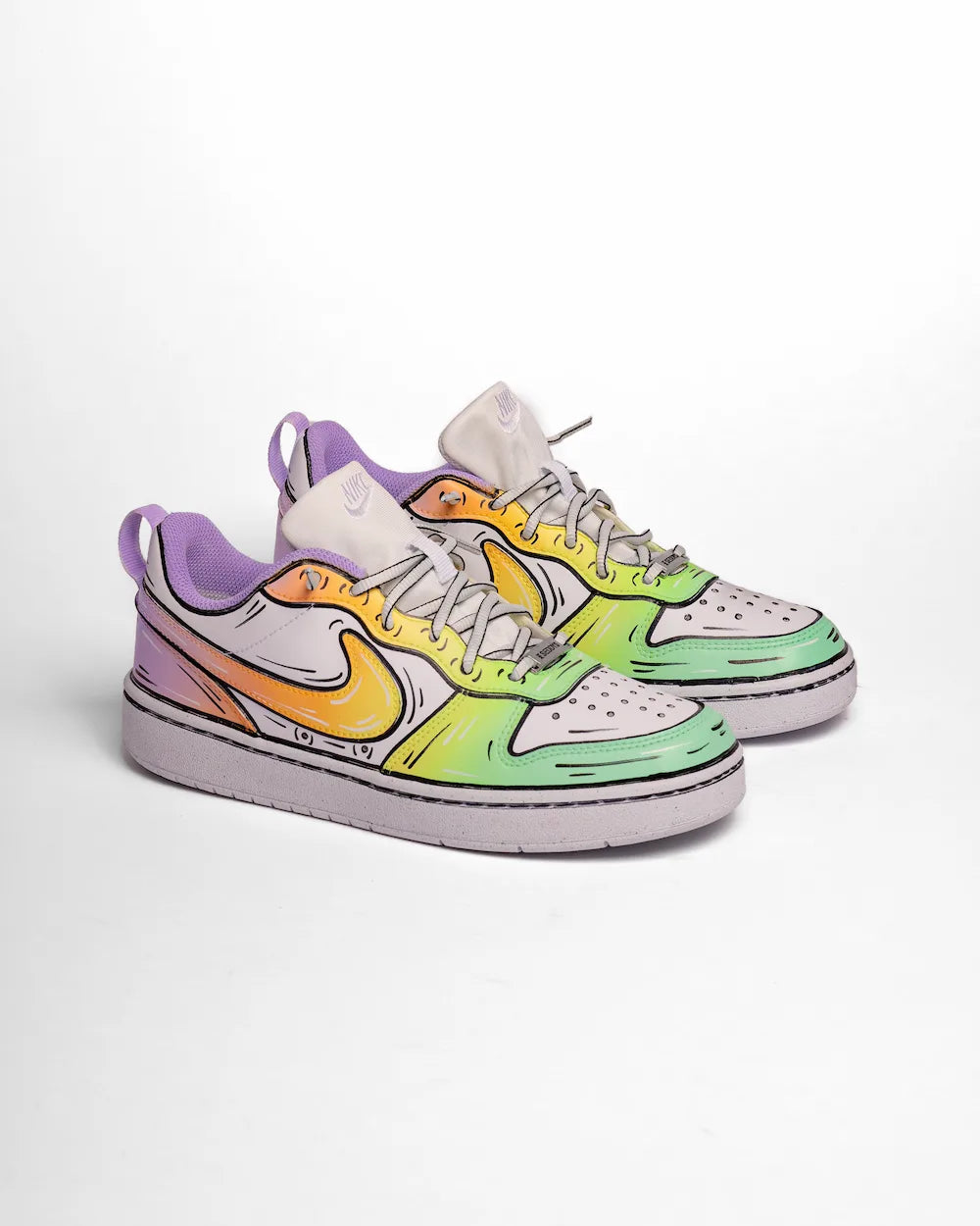 Nike colorate hot sale