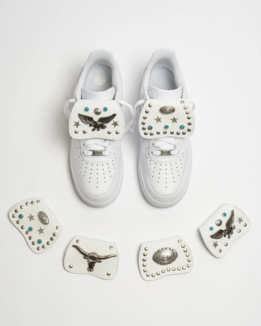 Bundle 4 paia linguette in pelle - Cowboy Kit