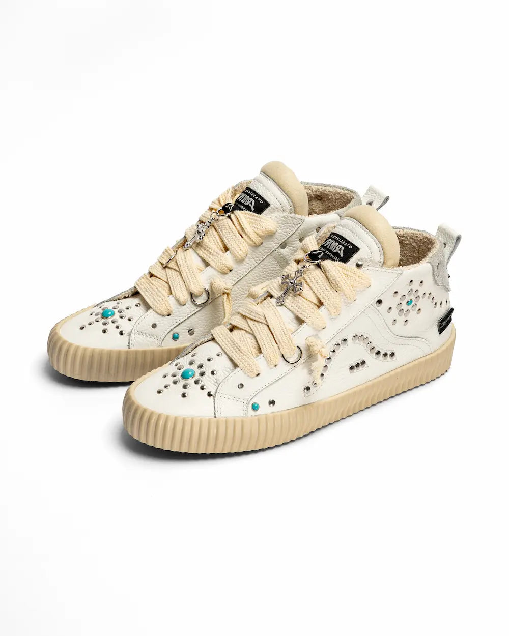 Springa X Seddys - Wavy Leather White Rodeo