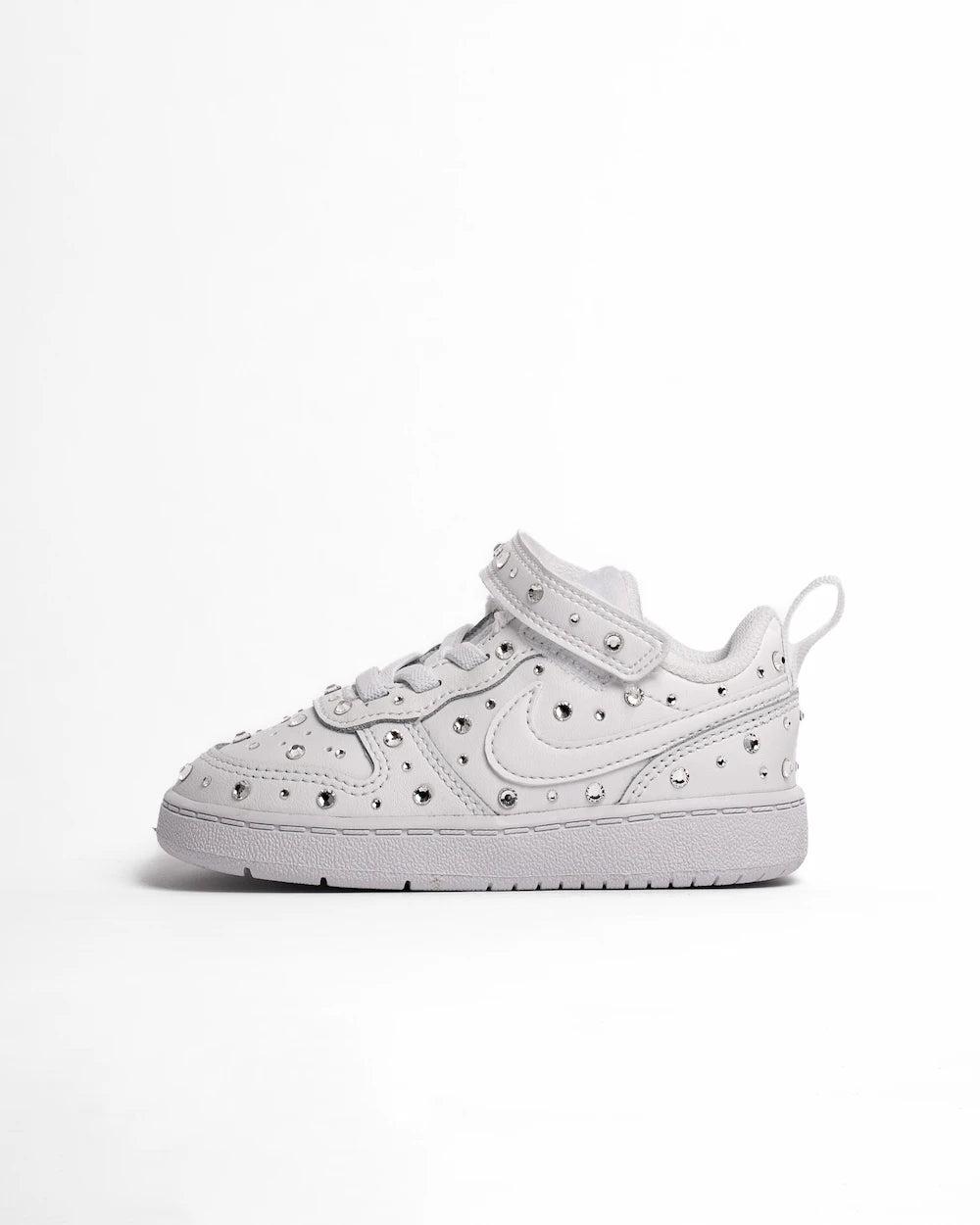 Nike Personalizzata per bambini con cristalli applicati a mano