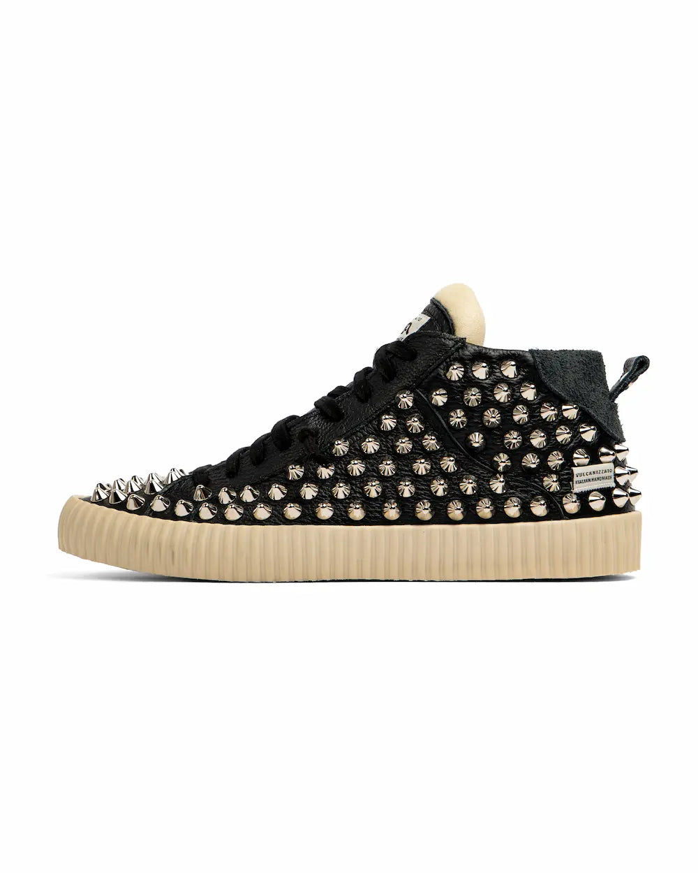 Springa X Seddys - Wavy Leather Black Spike