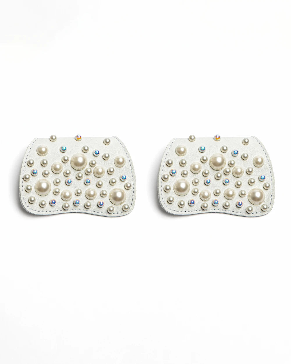 Leather Tongue - Pearl