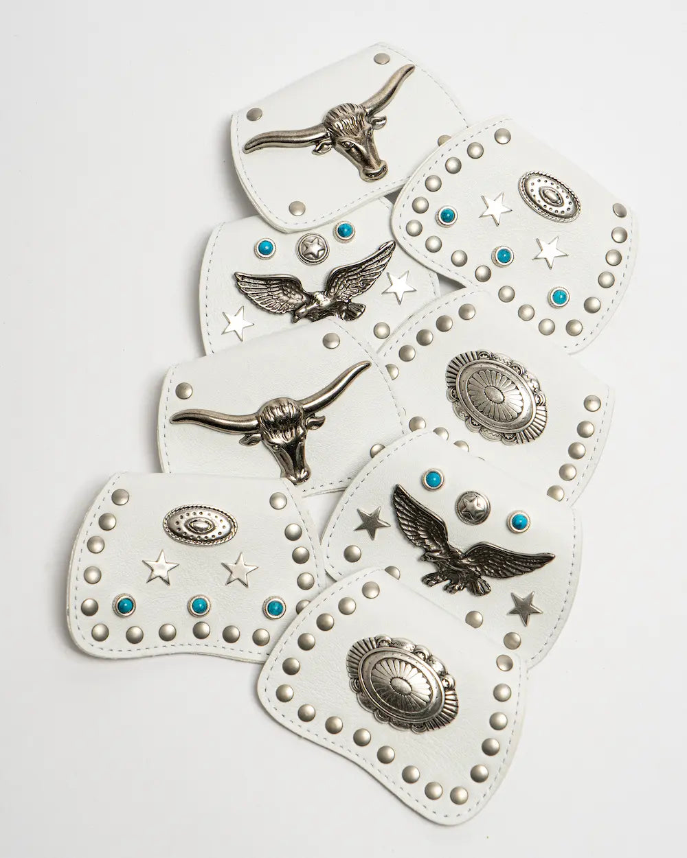 Bundle 4 paia linguette in pelle - Cowboy Kit
