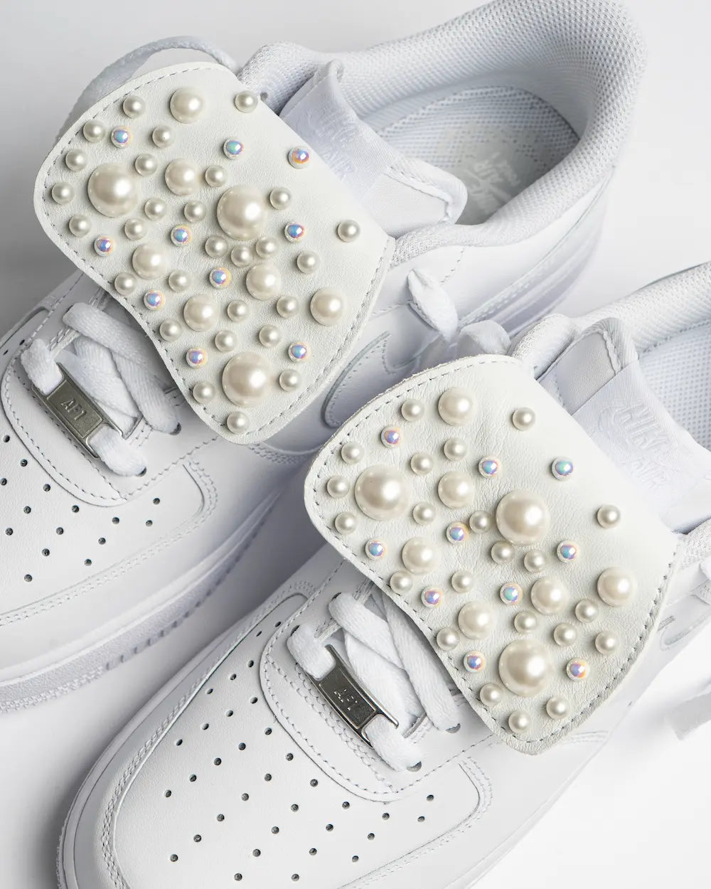 Leather Tongue - Pearl