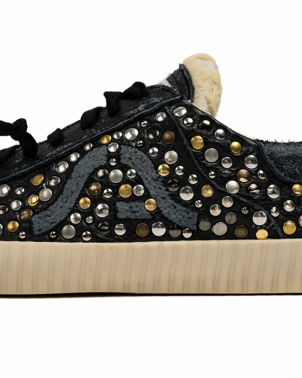 Springa X Seddys - Wavy Leather Black Dirty