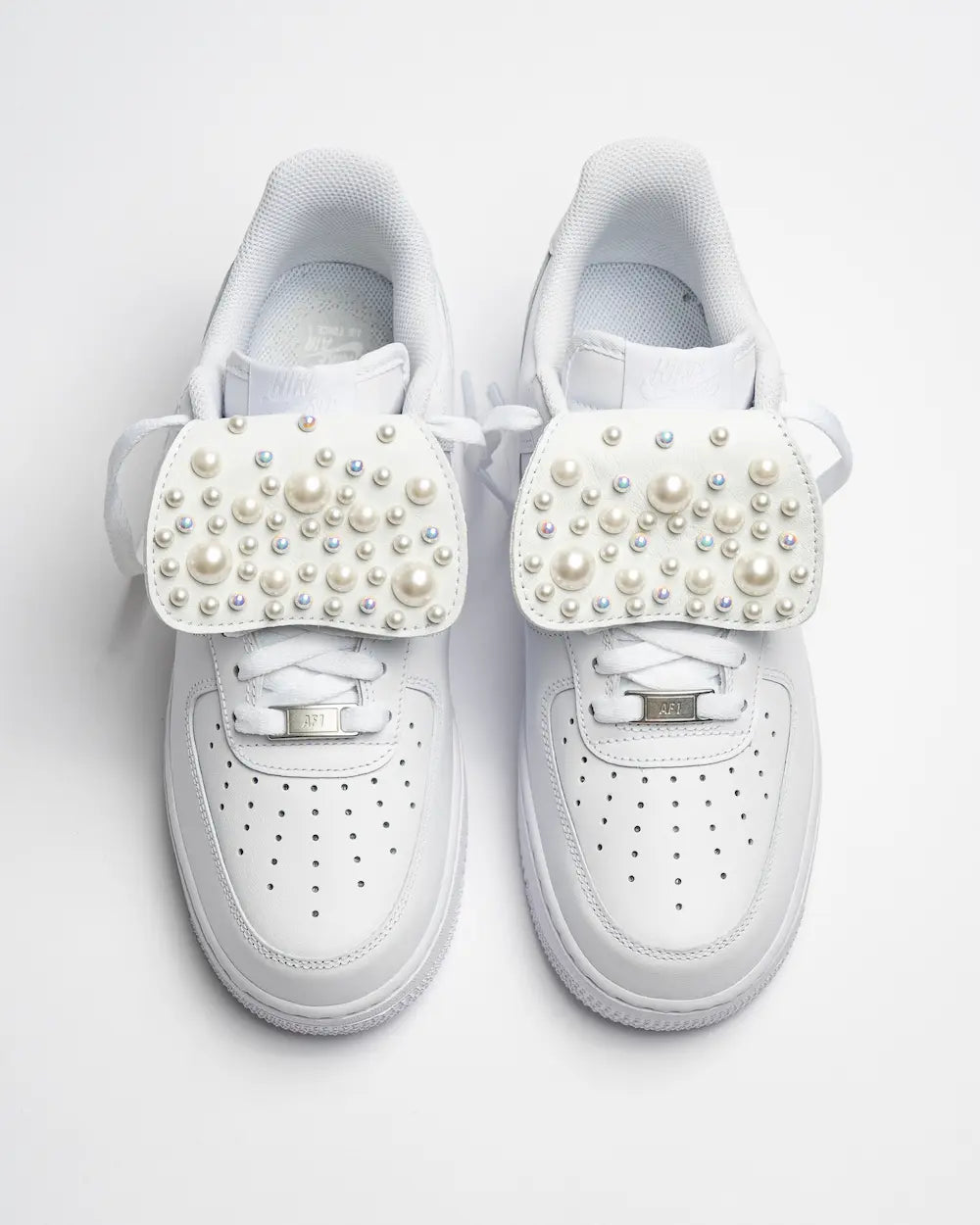 Linguette in pelle - SHINE PEARL