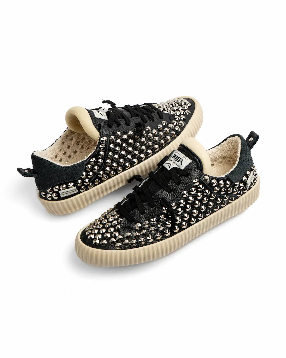 Springa X Seddys - Wavy Leather Black Steel