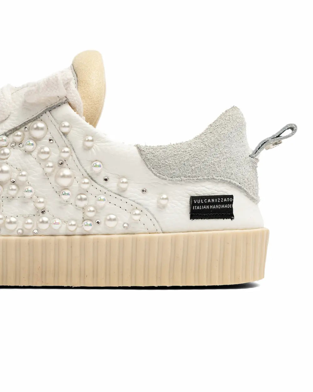 Springa X Seddys - Wavy Leather White Perla