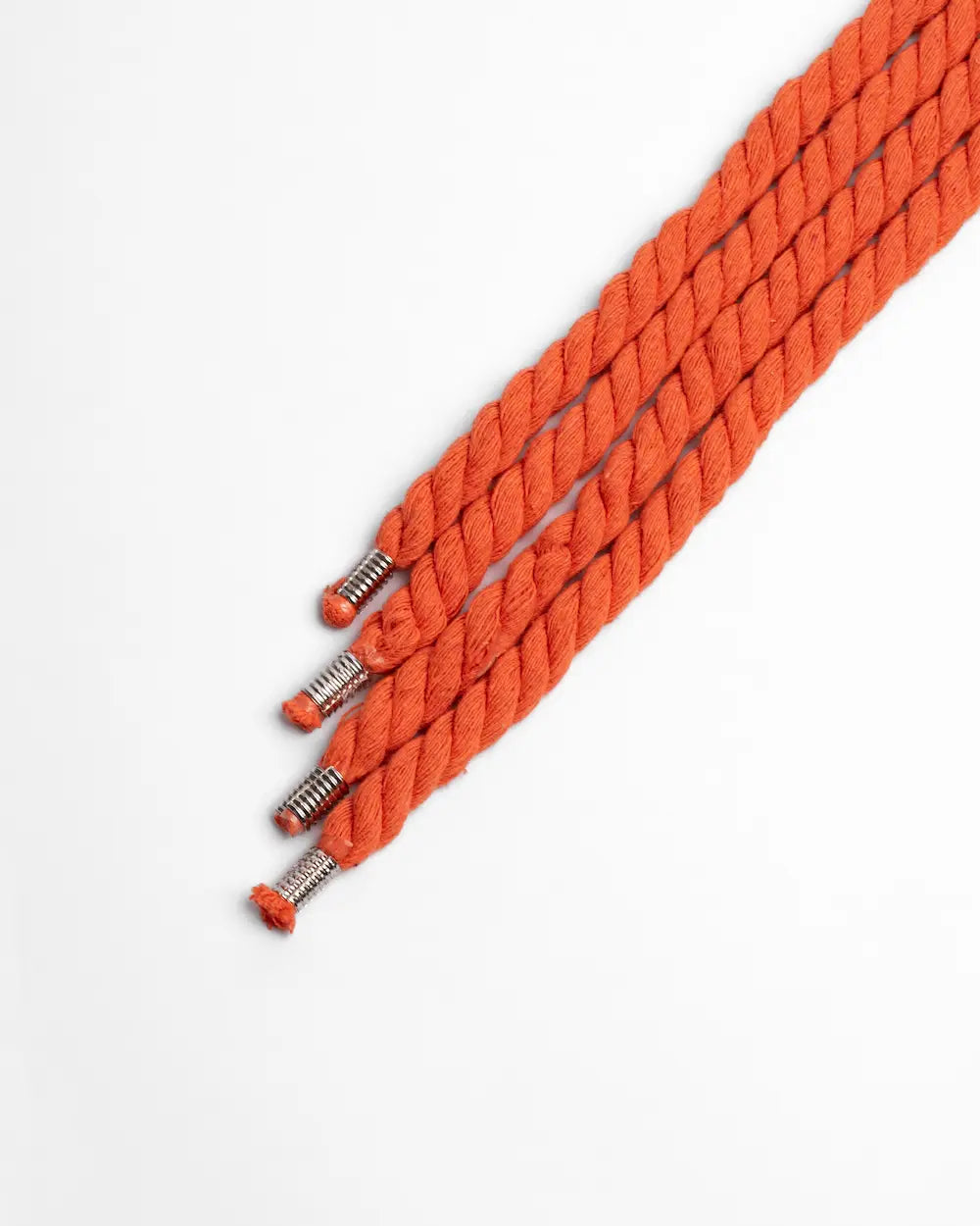 Lacci in corda arancione per sneakers personalizzate SEDDYS