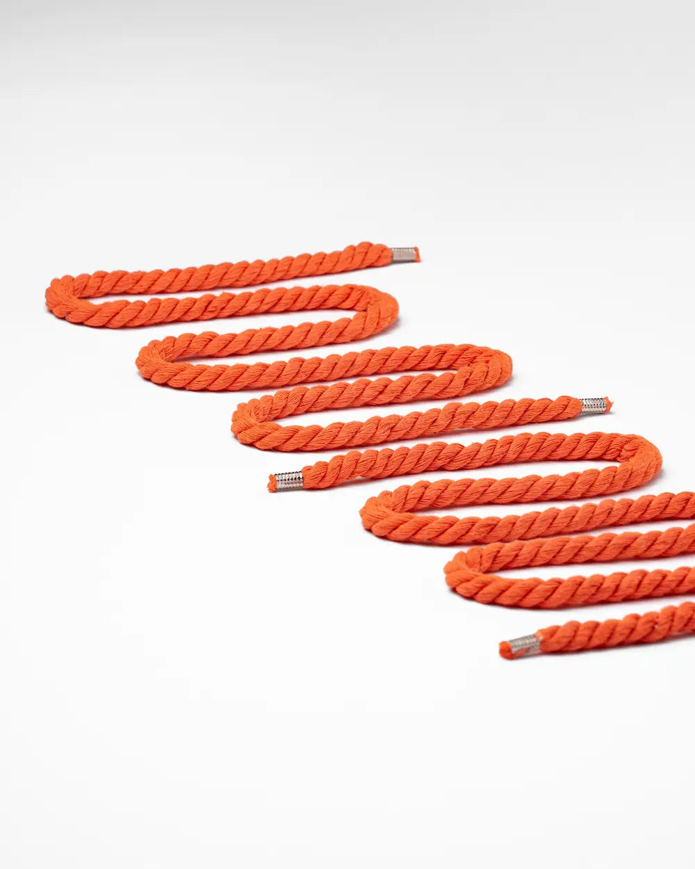 Lacci in corda arancione per sneakers personalizzate SEDDYS