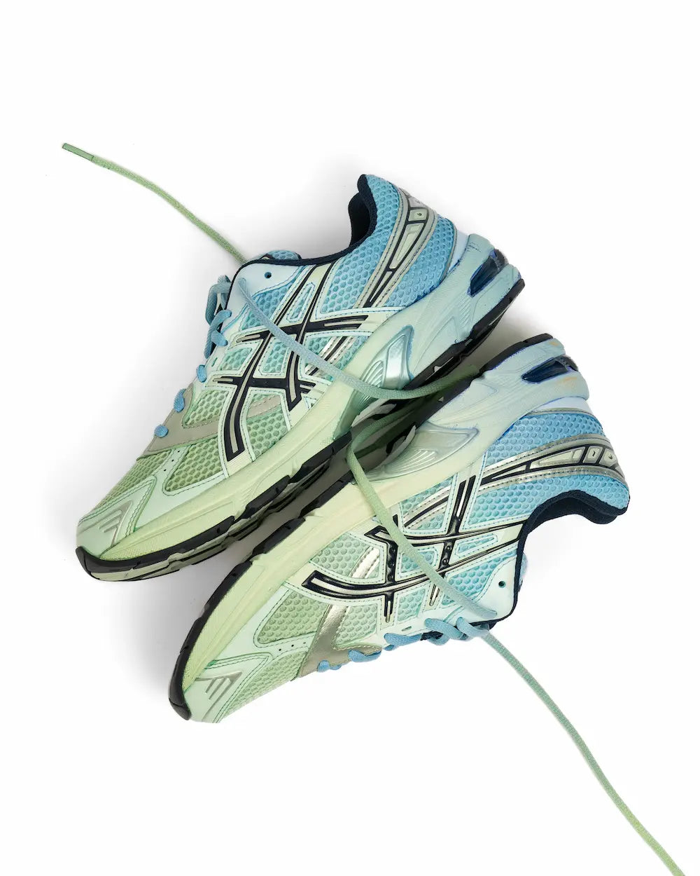 Asics GEL-1130 tinte con effetto sfumato azzurro-verde