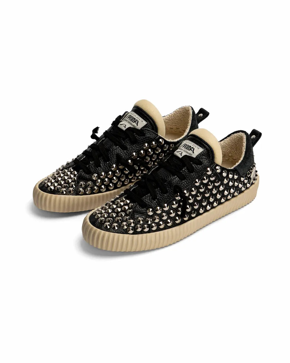 Springa X Seddys - Wavy Leather Black Steel