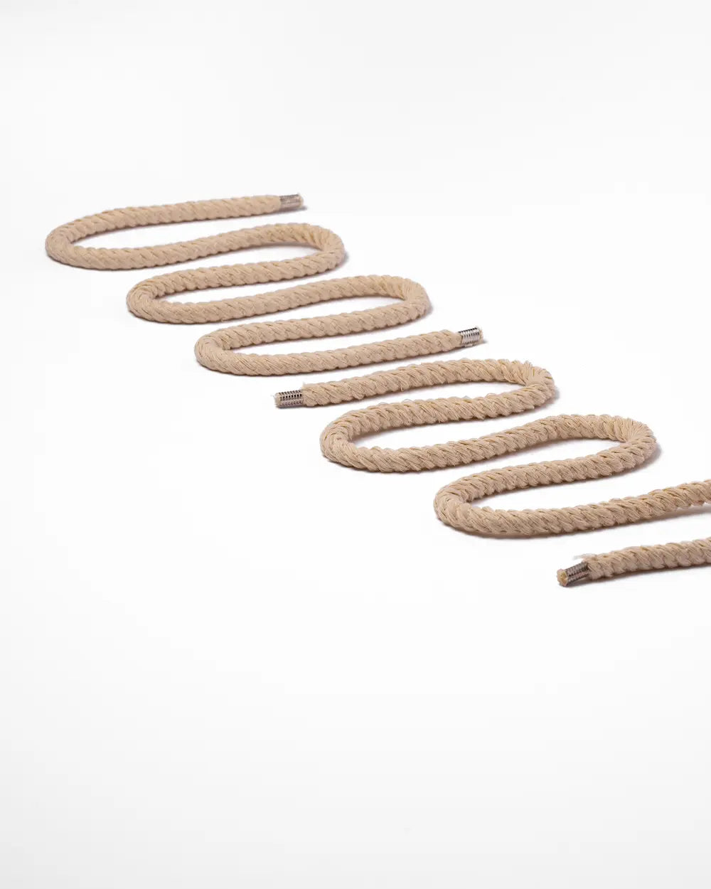 Lacci in Corda Rope Beige da abbinare alle sneakers personalizzate