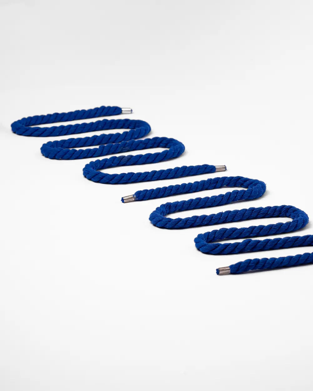 Lacci in corda blu per sneakers personalizzate SEDDYS