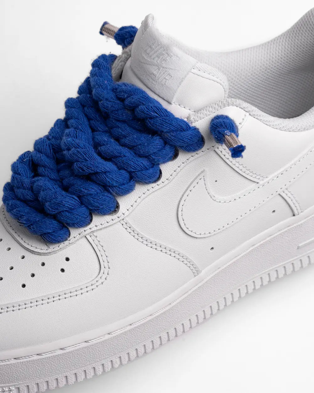 Lacci in corda blu per sneakers personalizzate SEDDYS