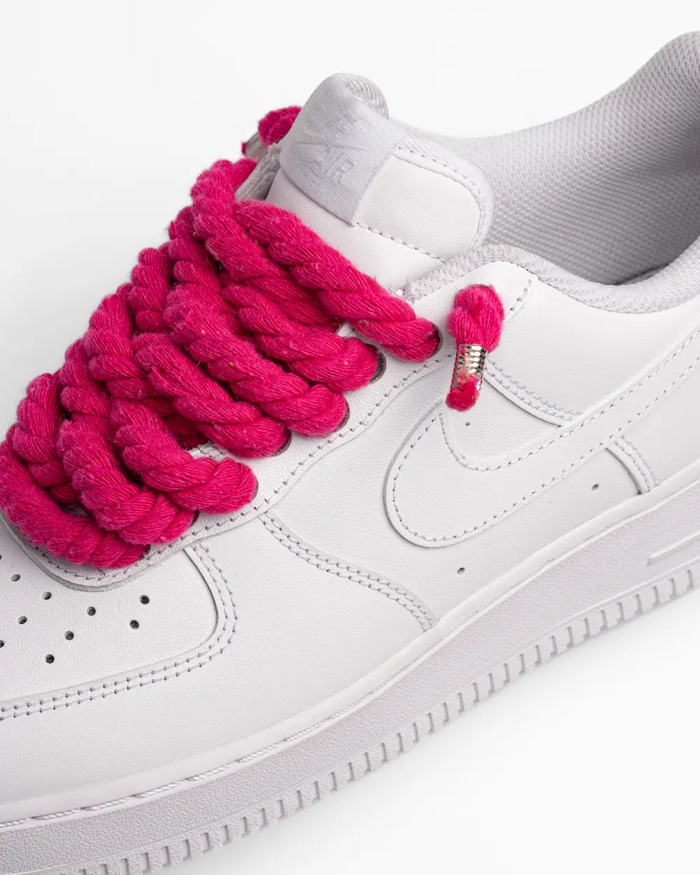 Lacci in corda fucsia per sneakers personalizzate SEDDYS