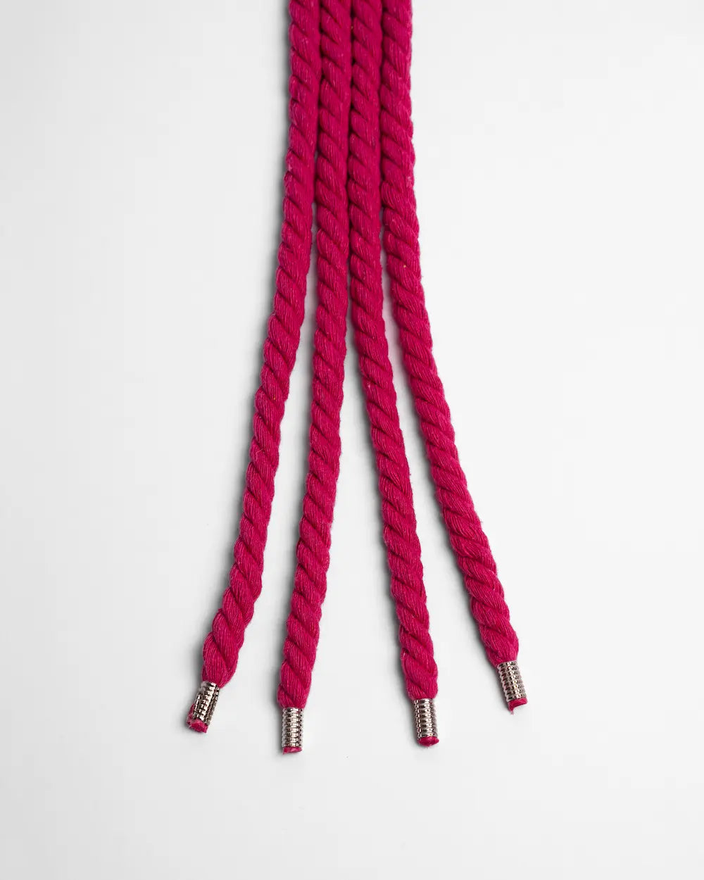 Lacci in corda fucsia per sneakers personalizzate SEDDYS