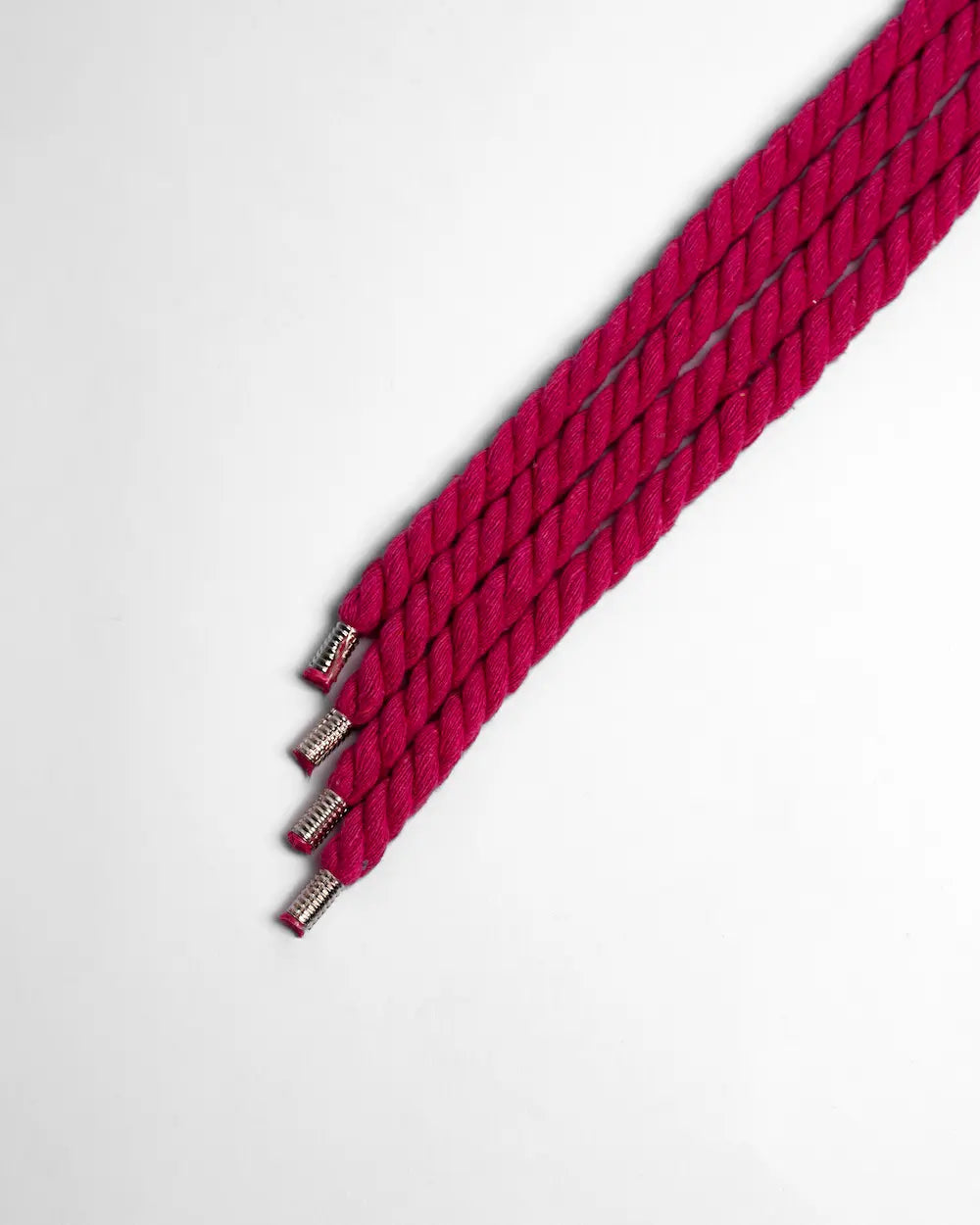 Lacci in corda fucsia per sneakers personalizzate SEDDYS