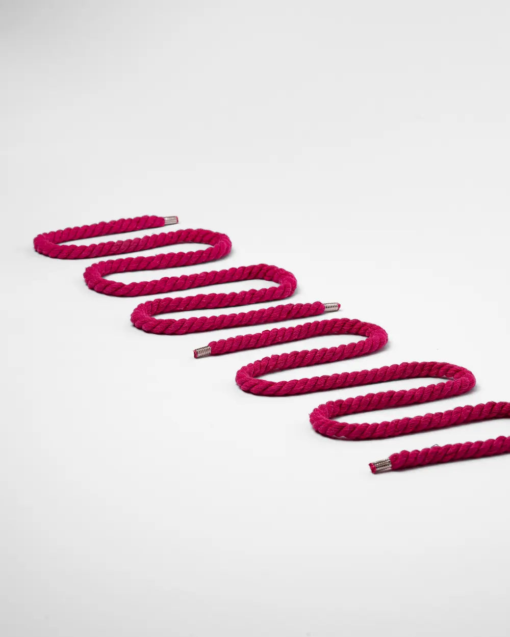 Lacci in corda fucsia per sneakers personalizzate SEDDYS