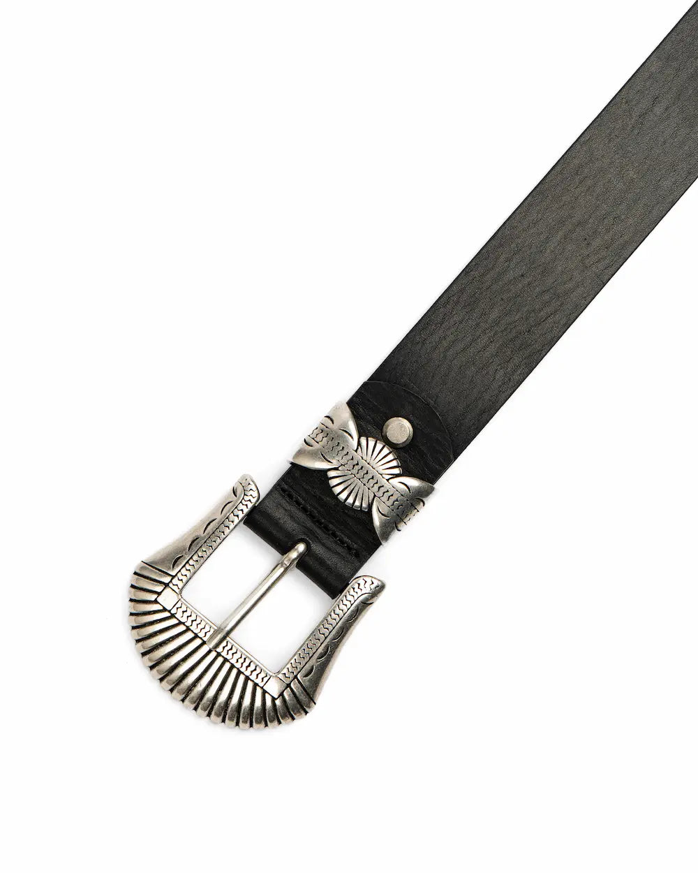 Cintura Western in pelle Black - Buckle Set - Lonestar