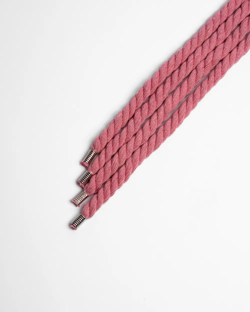 Lacci in corda rosa per sneakers personalizzate SEDDYS