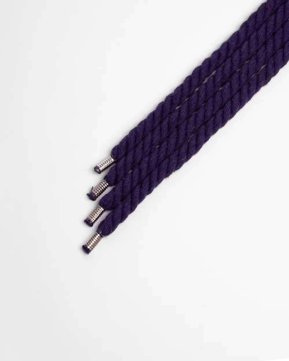 Lacci in corda viola per sneakers personalizzate SEDDYS