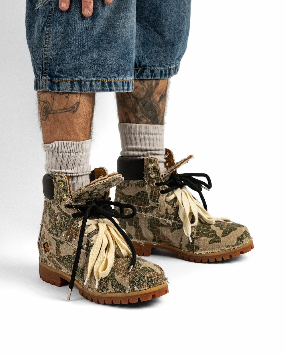 Timberland Camouflage Custom