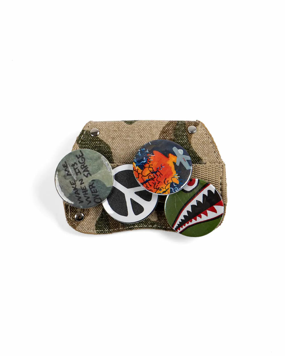 Leather Tongue - Military Pins