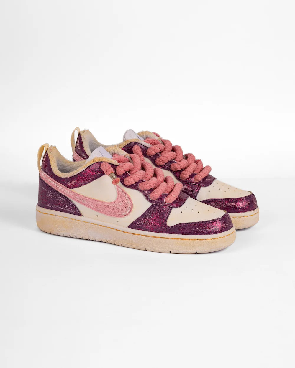 Nike Court Borough - Rope Glitter Raspberry