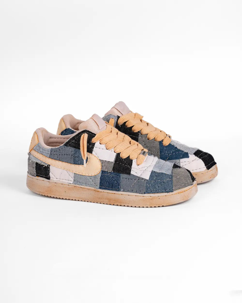 Nike Court Vision - Patchwork Denim