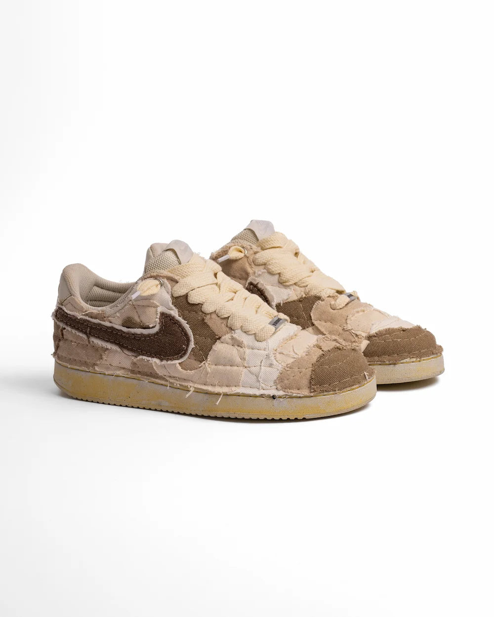 Nike Court Vision - Patchwork Brown