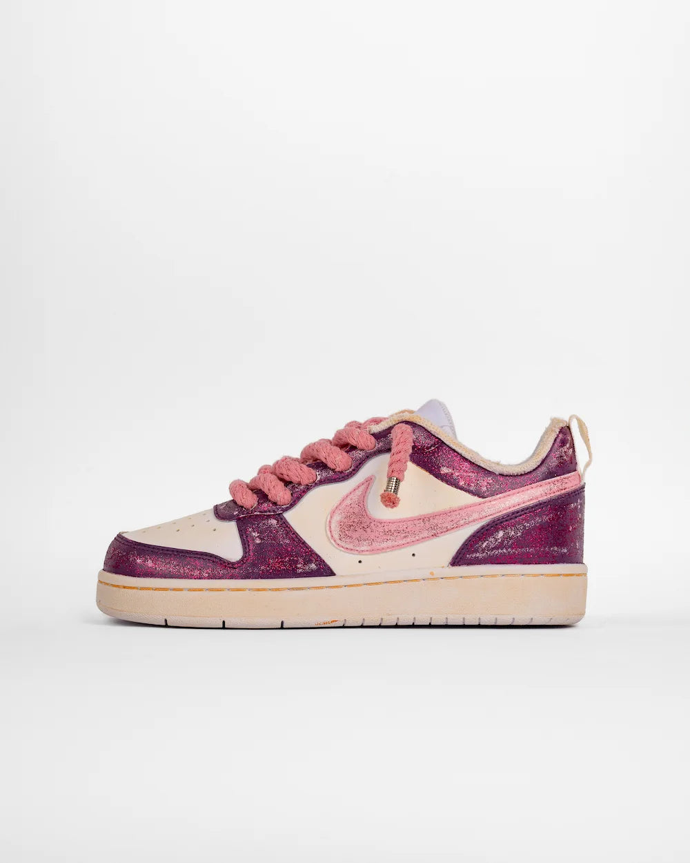 Nike Court Borough - Rope Glitter Raspberry