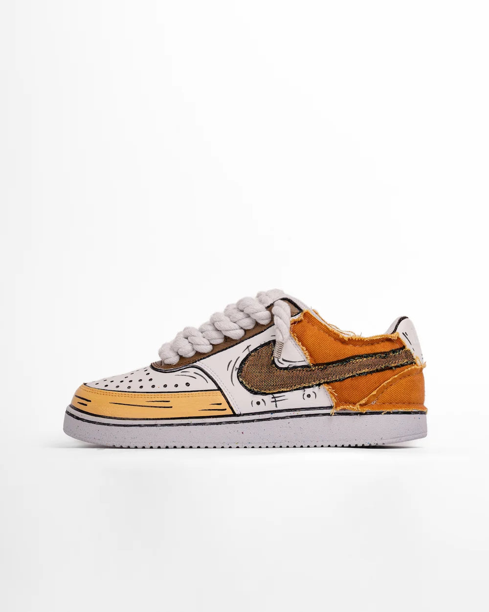 Nike Court Vision - Comics Denim Caramel