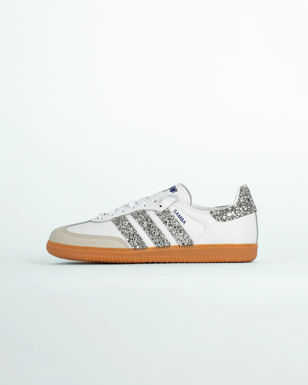 Adidas glitzer silber sales
