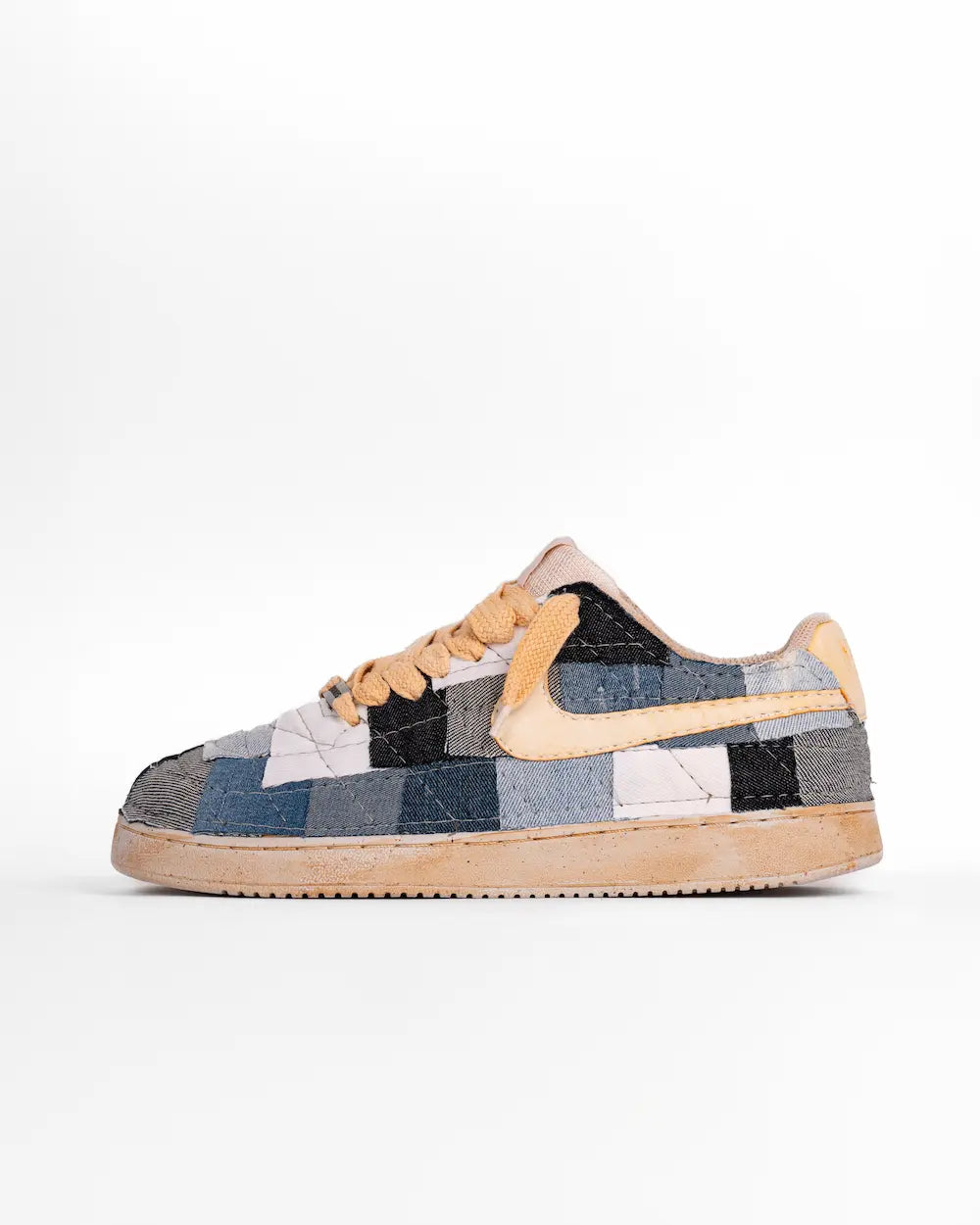 Nike Court Vision - Patchwork Denim