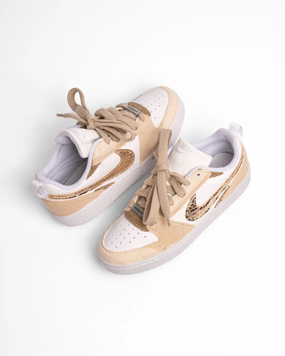 Nike court borough low rose gold on sale