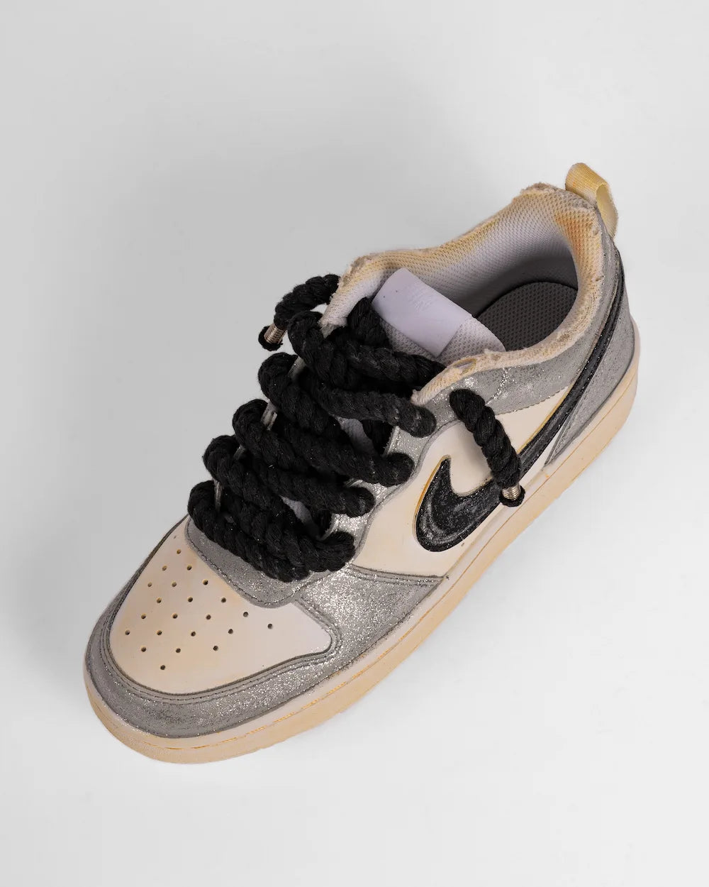 Nike Court Borough - Rope Glitter Silver