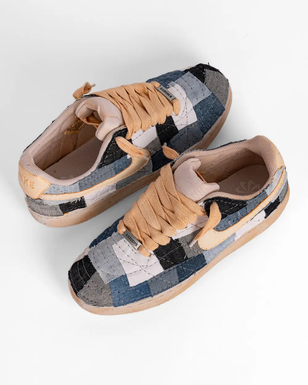 Nike Court Vision - Patchwork Denim