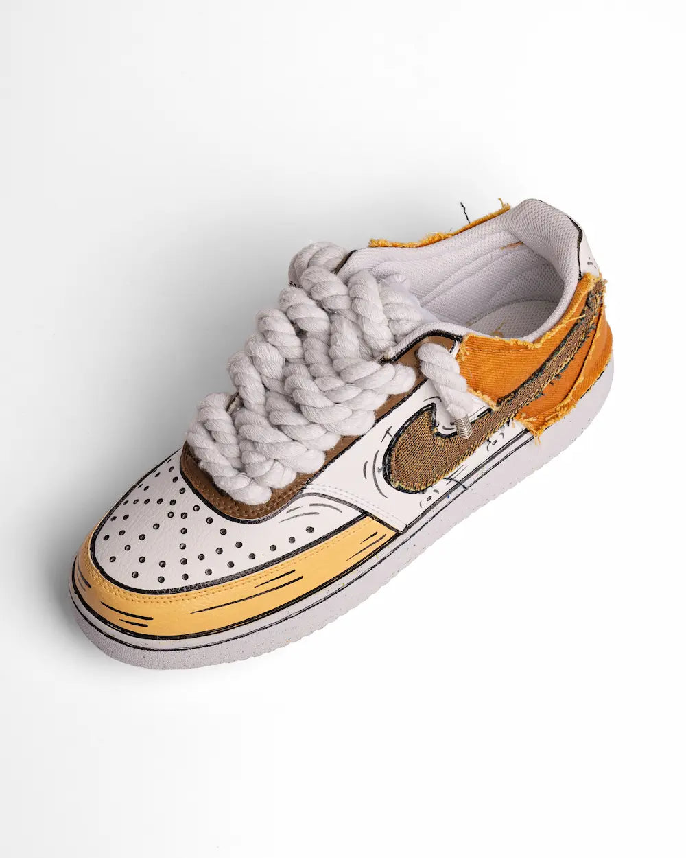 Nike Court Vision - Comics Denim Caramel