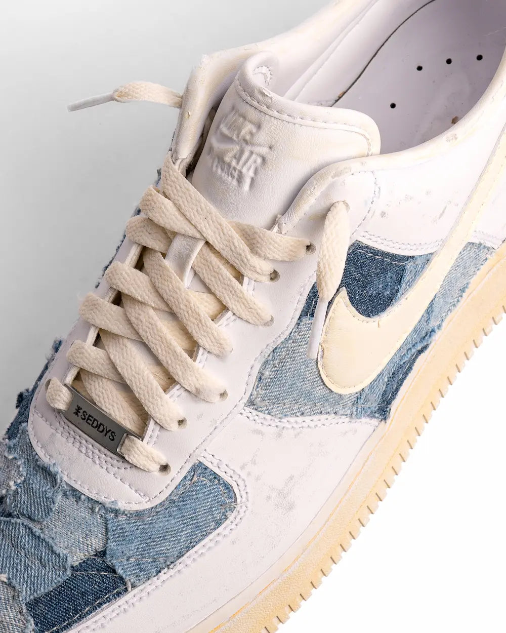 Nike Air Force 1 Jeans Cream