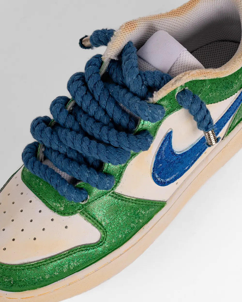 Nike Court Borough - Rope Glitter Emerald