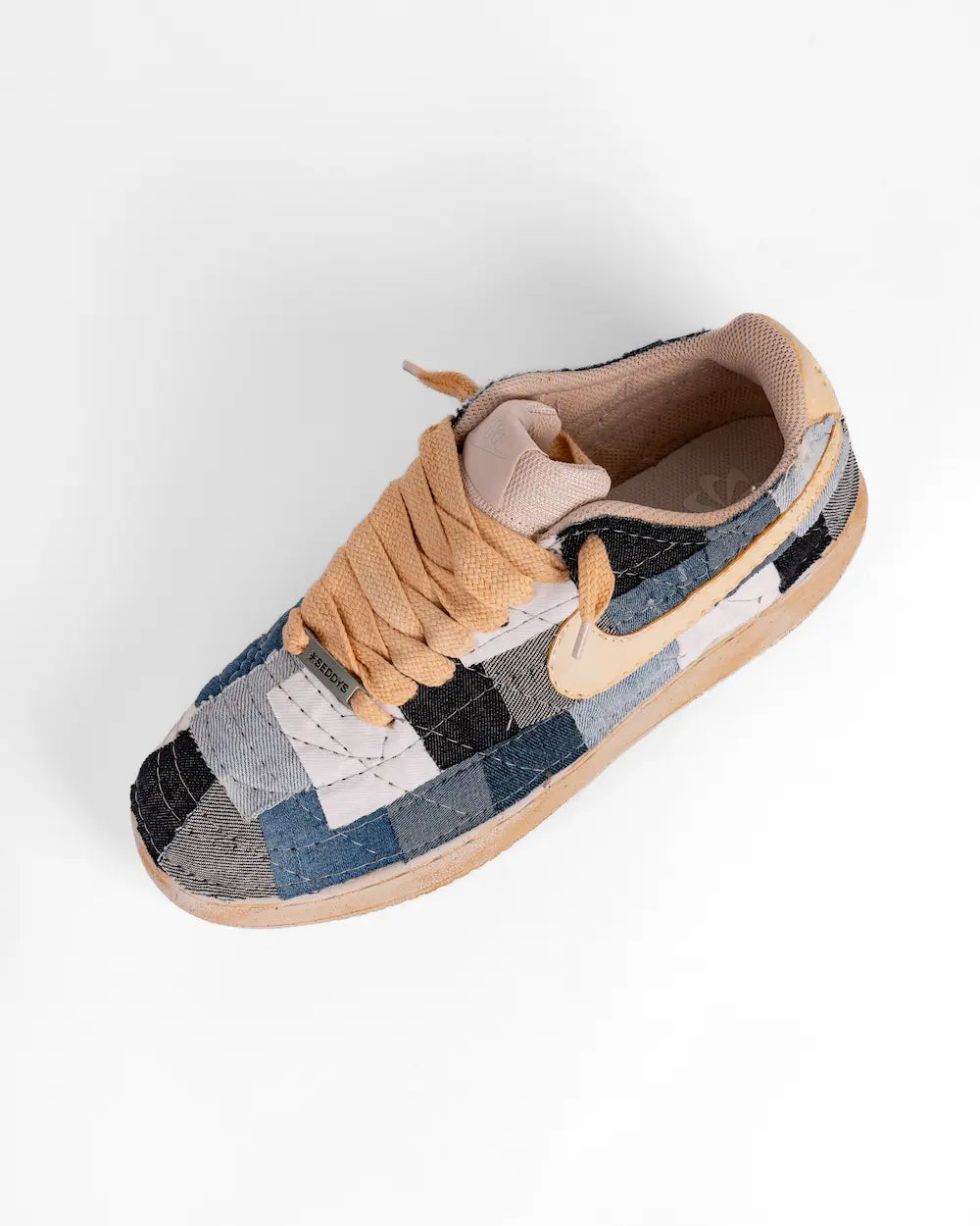 Nike Court Vision - Patchwork Denim