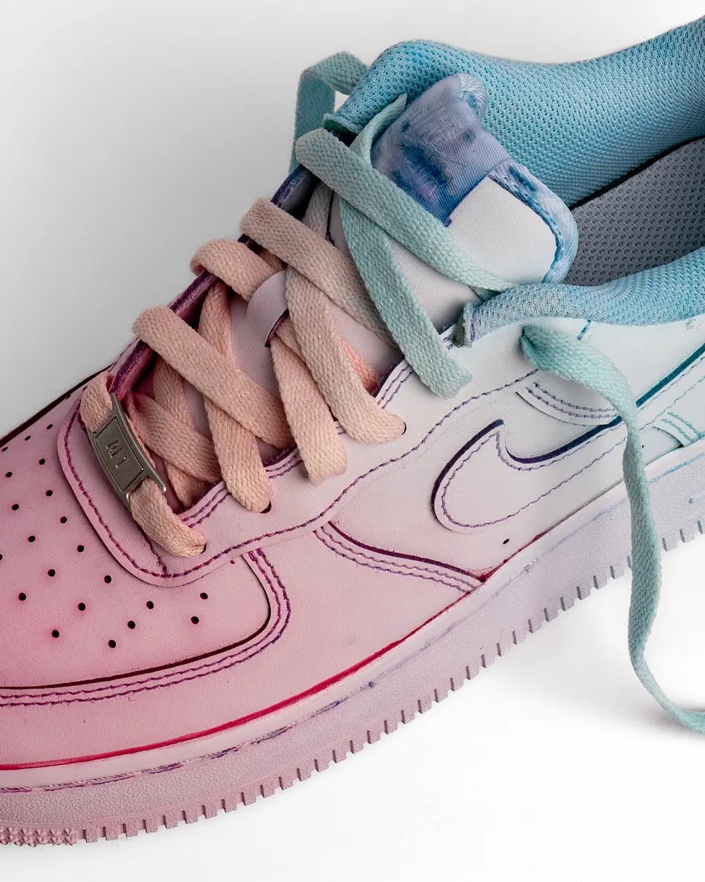 Nike air force ones pastel best sale