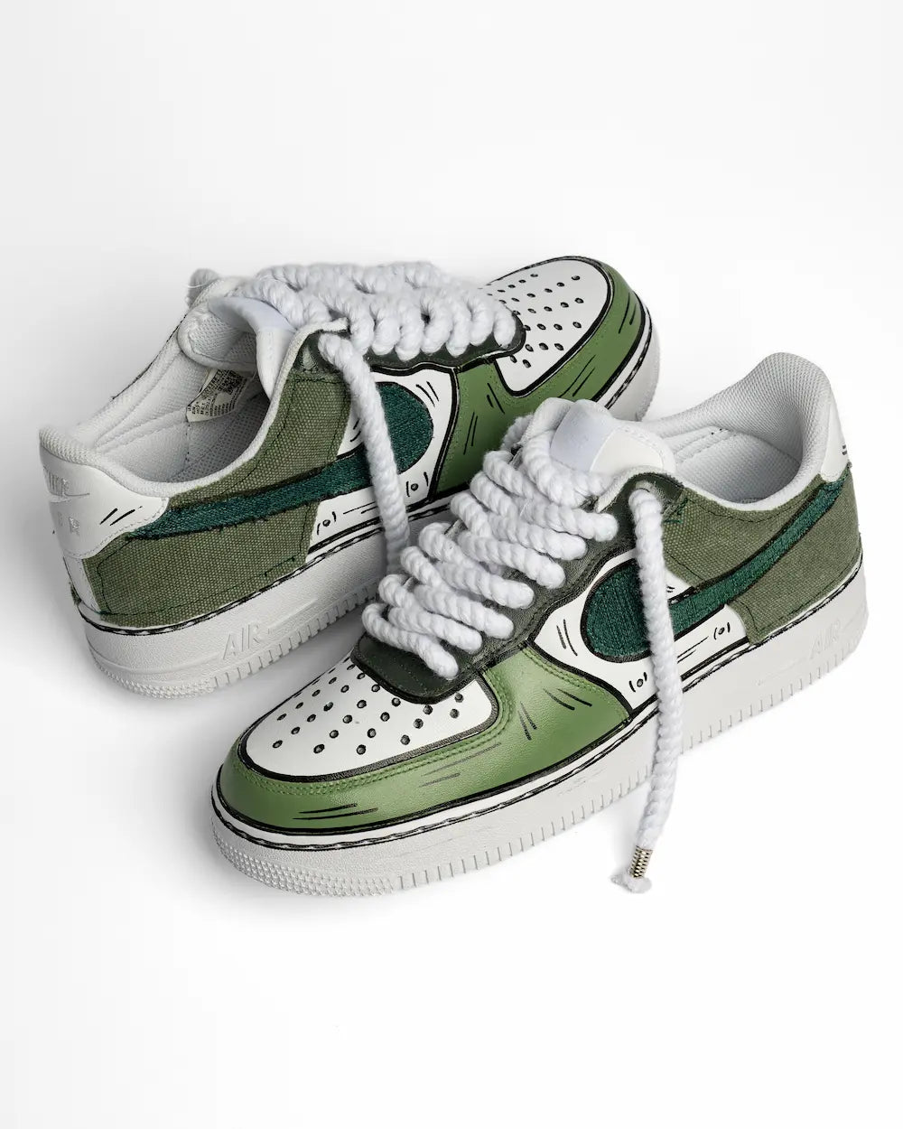 Nike Air Force 1 - Comics Denim Green