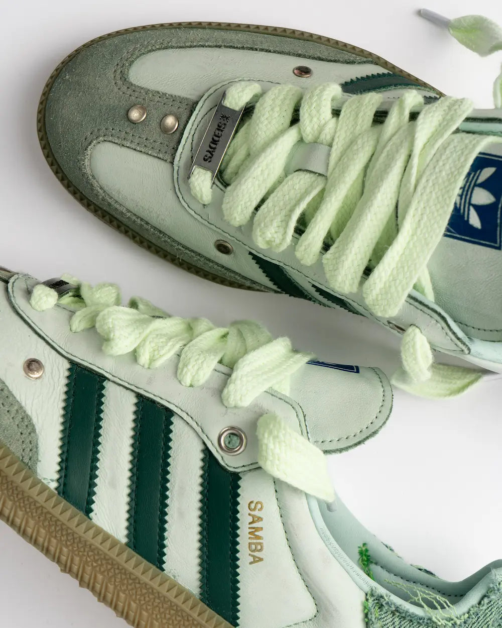 Adidas samba uomo verde sales