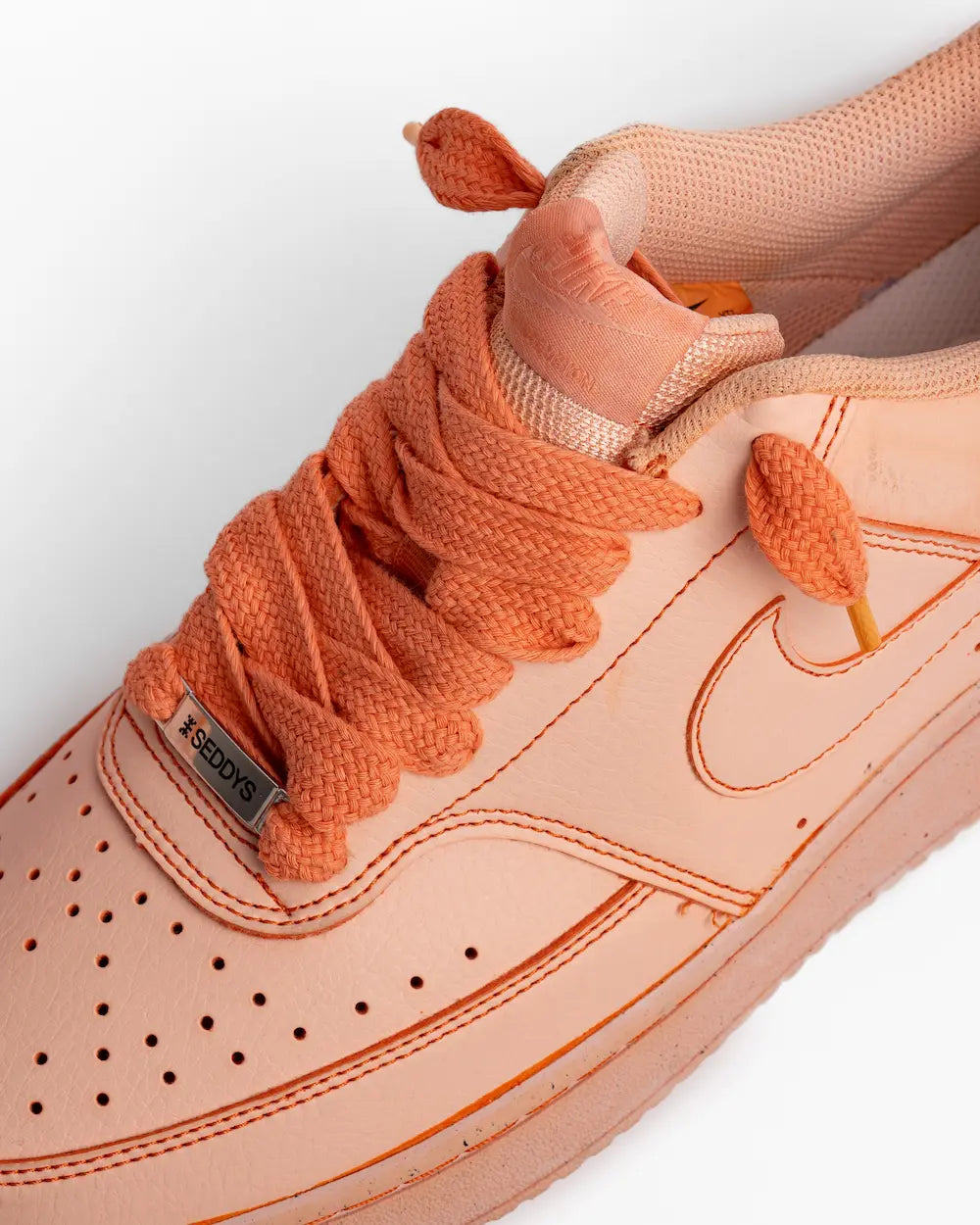 Nike Court Vision Dye Fresh Orange personalizzata in arancione