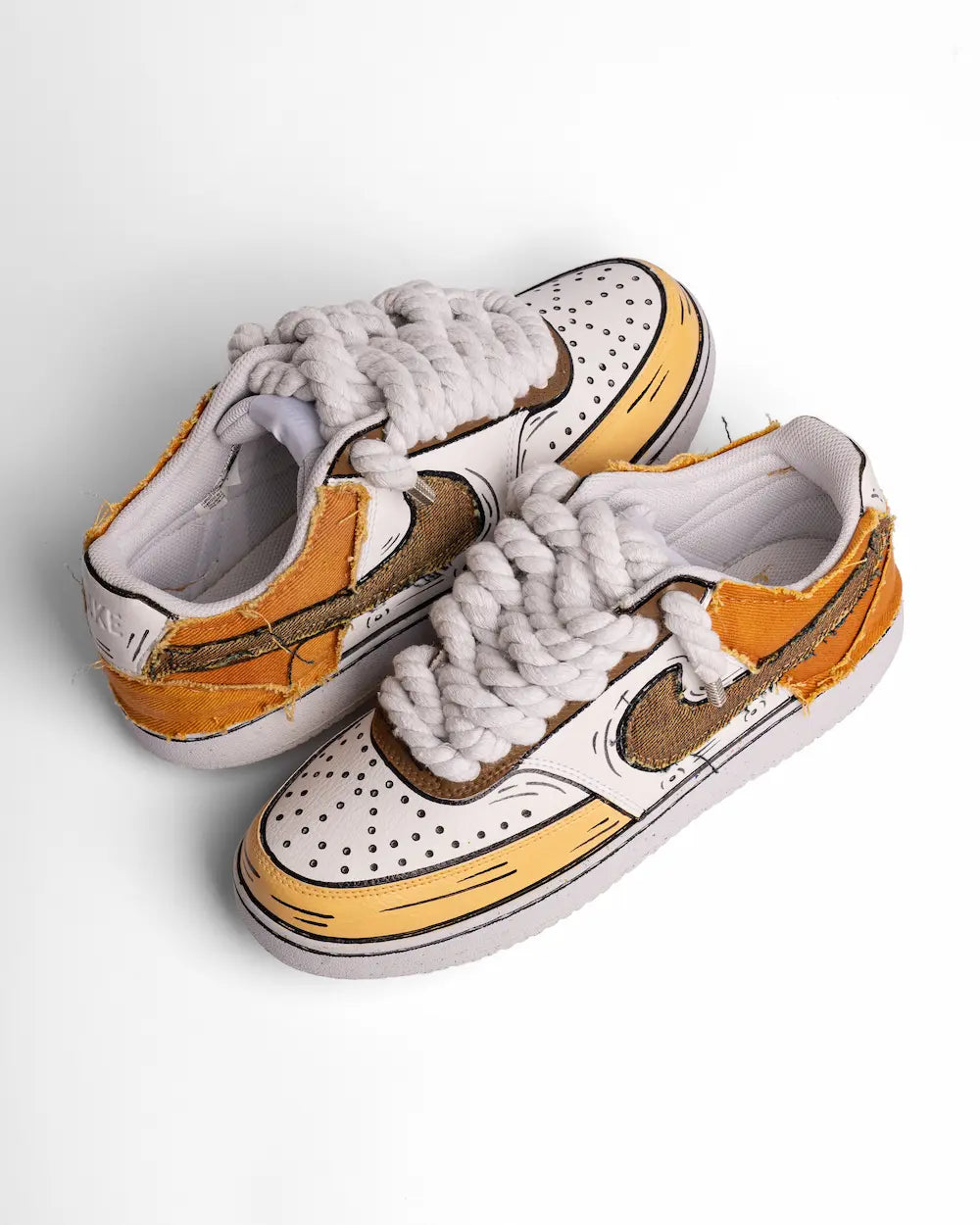 Nike Court Vision - Comics Denim Caramel