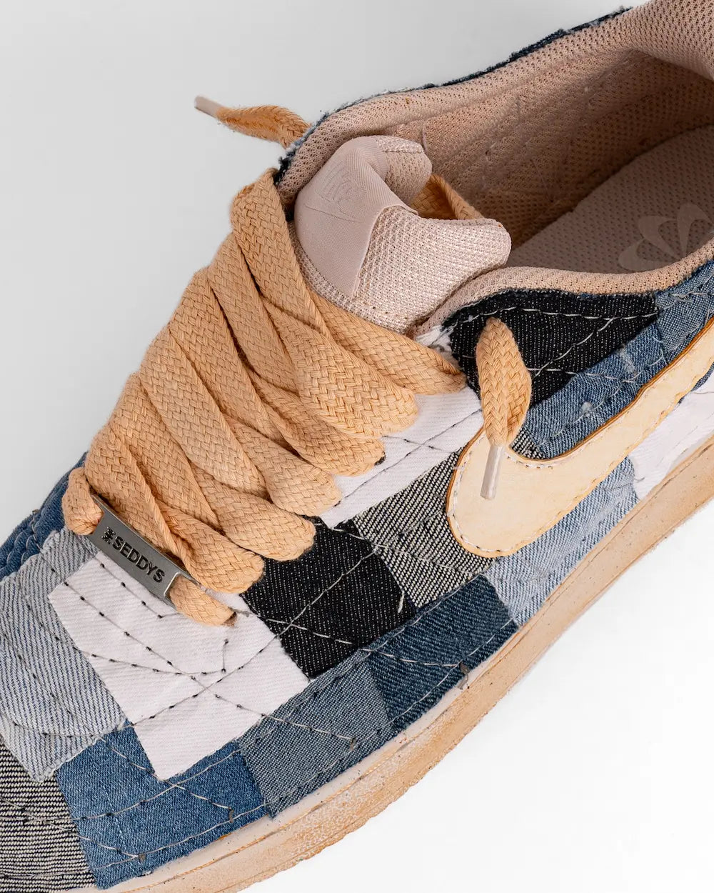 Nike Court Vision - Patchwork Denim