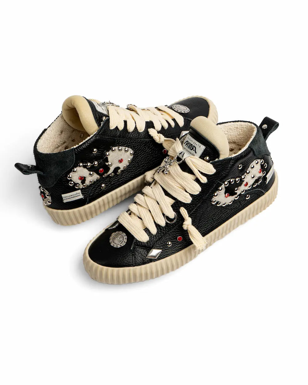 Springa X Seddys - Wavy Leather Black Stallion